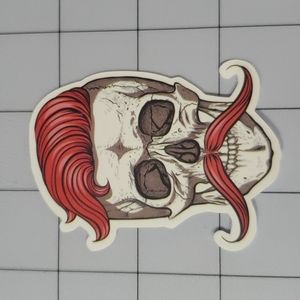 Skull Sticker